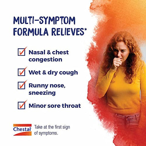 Chestal Xarope Adulto para Congestão Nasal e Torácica, Coriza e Alívio de Dor de Garganta – 200 ml - Boiron