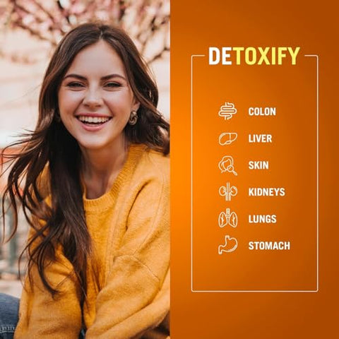 Generic - Centuryⁿ Syst𝐞ms The Cleaner Detox – Fórmula Completa de Limpeza Interna de 14 Dias para Mulheres, Apoia a Saúde Digestiva, 104 Cápsulas Vegetarianas