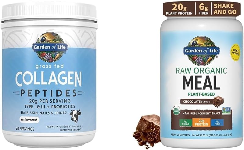 Proteína de Colágeno Hidrolisado em Pó, 19.75 Oz (560g) - Garden of Life