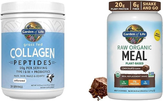 Proteína de Colágeno Hidrolisado em Pó, 19.75 Oz (560g) - Garden of Life