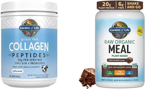 Proteína de Colágeno Hidrolisado em Pó, 19.75 Oz (560g) - Garden of Life