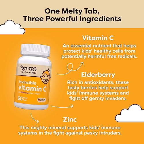 Renzo's - Renzo’s Vitamina C Infalível para Crianças com Sabugueiro – 100g
