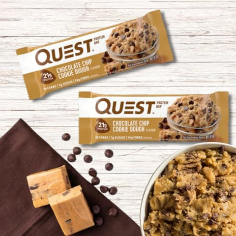 THE HUNGRY GORILLA - Pacote Variado de Barras Quest Nutrition – 10 Sabores Diferentes – Barras de Proteína Embaladas Individualmente, Alto teor de proteína, Baixo Carboidrato, Amigável à dieta Keto, Embaladas em uma Caixa