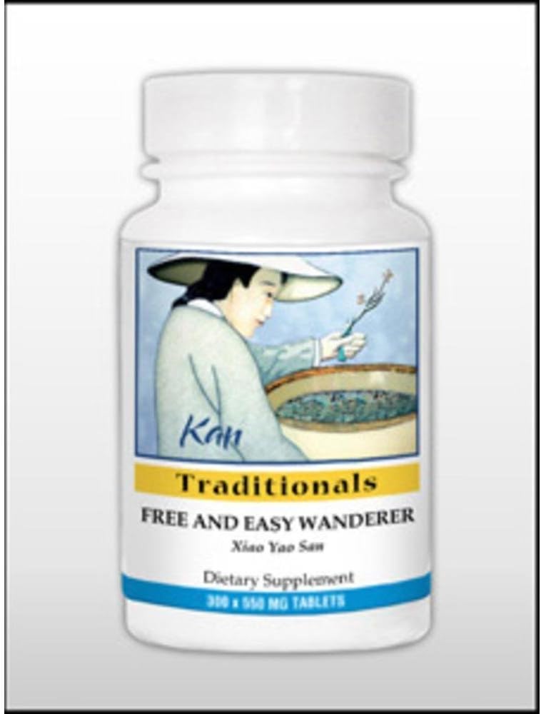 Free and Easy Wanderer 500 mg, 300 comprimidos [Saúde e Beleza] - Kan Herbs