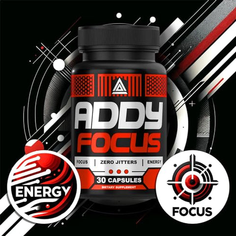ADDY FOCUS - Alternativa ao Adderall – Foco | Aumente sua Concentração | 100% Natural