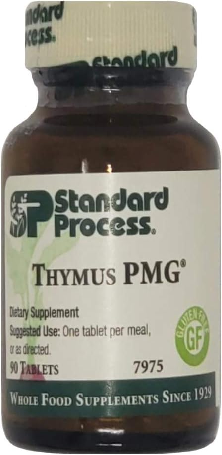 Standard Process Inc. - Standard Process Thymus PMG – 90 Comprimidos | Suporte Imunológico | Marca Líder em Saúde Natural