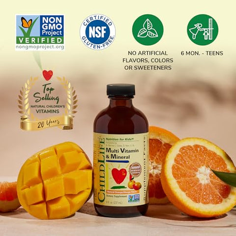 CHILDLIFE ESSENTIALS - CHILDLIFE Essentials – Multivitamínico Infantil para Crianças – 60ml