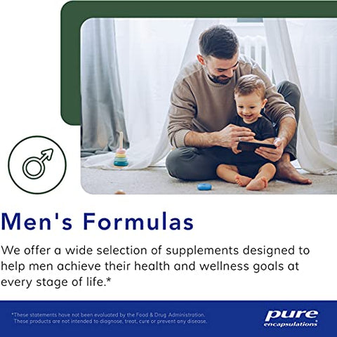 Saw Palmetto Plus | Extrato de Raiz de Urtiga para Suporte da Função Urinária | 60 Cápsulas Softgel | Marca Pure Encapsulations - Pure Encapsulations