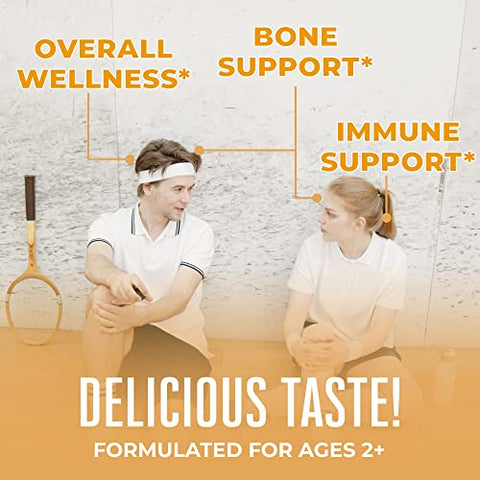 MaryRuth Organics - Gomas de Vitamina D3 B12 Mary Ruth’s | Orgânicas USDA | 2 Meses de Suprimento | Vitamina D