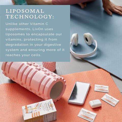 Lypo–Spheric Vitamina C 1.000 mg – Potente Antioxidante em Gel para Reforçar a Imunidade - LivOn Laboratories
