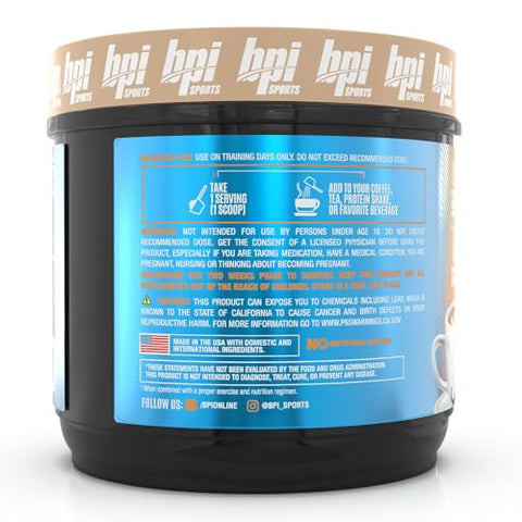 Keto Bomb – Energia, Hidratação e Perda de Gordura – MCT e Eletrólitos – Sem Açúcar com Cálcio – French Vanilla Latte, 18 Porções - BPI Sports