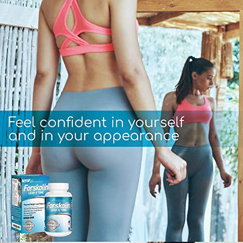 BioGenetic Laboratories - BioGenetic Labs Forskolin Lean – Queime gordura com eficiência e rapidez – 100% natural – 60 cápsulas de 250mg