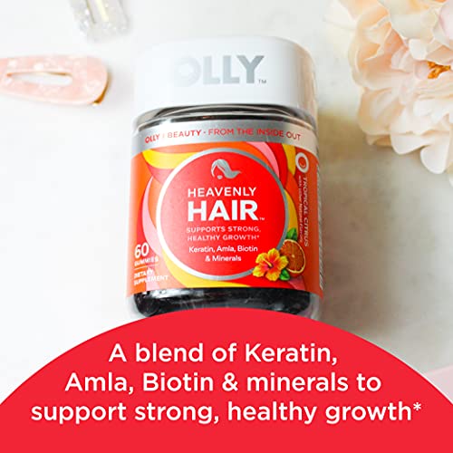 Heavenly Hair Gummy – Suporte para Cabelos Saudáveis com Queratina e Biotina | Marca OLLY - OLLY