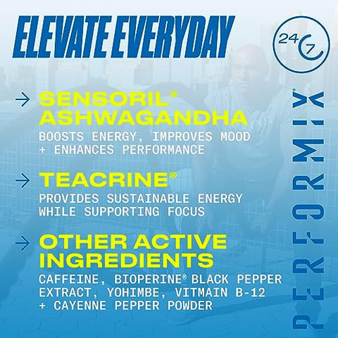 SST Original – Pré-treino – 250 mg Cafeína – Suplementos Energéticos – Sem Queda – Metas de Fitness – Nootrópico – Liberação Controlada para Foco e Disposição o Dia Todo - PERFORMIX