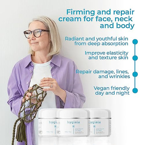 Hygieia + - Creme de Colágeno Encapsulado Hygieia – Creme Lipossomal para Rosto e Pescoço (50g)