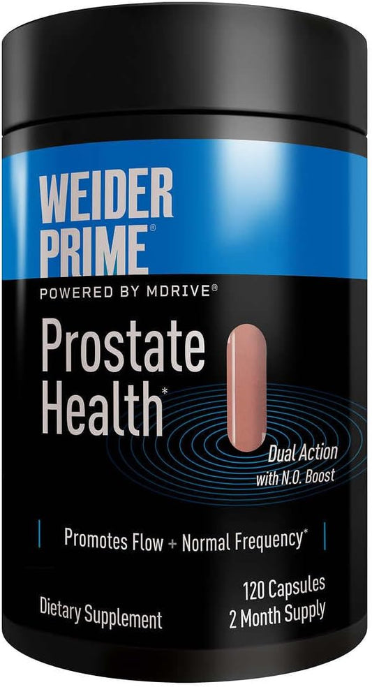 Generic - 120 Cápsulas Veganas Veggie Weider Prime para Saúde da Próstata à Base de Plantas – Suplemento Alimentar
