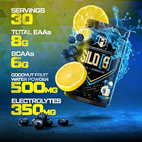SILO[9] Aminoácidos Essenciais, EAA – Fórmula Essencial para o seu Desempenho - HOSSTILE