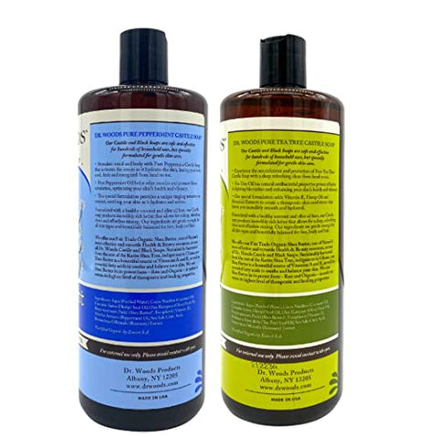 Peppermint – Sabonete Líquido Refrescante 473ml - Dr. Woods