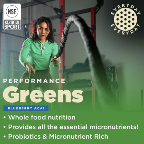 Greens Superfood Powder – Pó de Super Alimentos Verdes, Certificado NSF Sport, Orgânico, Probióticos – Marca Gnarly Nutrition - Gnarly Nutrition