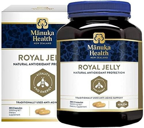 Geleia Real, 365 Unidades – Benefícios para a Saúde – 365g - Manuka Health