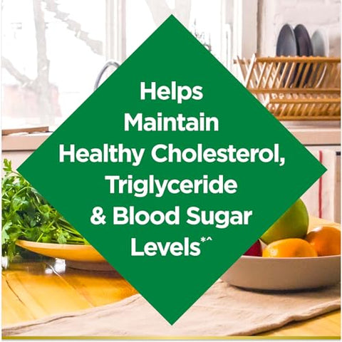 Nature's Bounty - Nature’s Bounty 1000mg Cápsulas de Berberina para Saúde Cardíaca e Cardiovascular, Auxilia na Manutenção de Níveis Saudáveis de Colesterol, Triglicerídeos e Açúcar no Sangue, 60 cápsulas