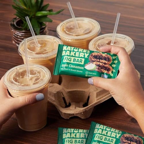 Generic - Nature’s Bakery Barras de Figo Integral de Trigo Integral, Pack de Variedade de 7 Sabores de Barras de Figo de Trigo Integral Moído (14 UNIDADES) TODOS os 7 Sabores incluindo: Brownie de Mirtilo, Framboesa, Original, Pêssego, Maçã