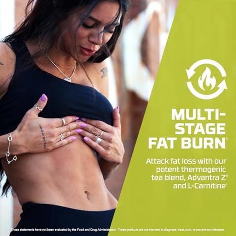 JetFuel Tropic Thunderburst: Pó Termogênico para Queima de Gordura, ZumXR Cafeína, Carnitina, Teanina, para Homens – 100g - GAT SPORT