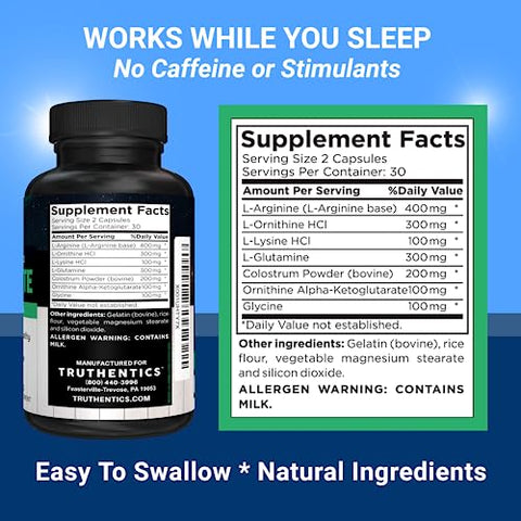 Booster Noturno de Metabolismo para Homens – Aumente sua Queima de Calorias! - TRUTHENTICS
