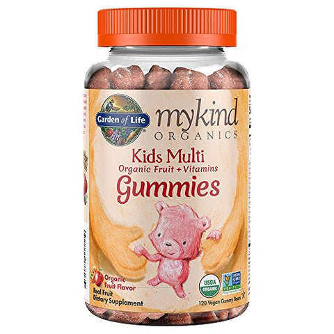 Multivitamínico Feminino 240 Cápsulas + Gomas de Frutas para Crianças 120 Unidades - Garden of Life