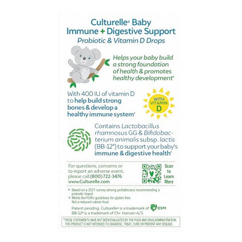 Baby Immune – Reforço Imunológico para Bebês – 30ml - Culturelle
