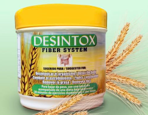 DESINTOX FIBER SYSTEM - Desintox Fiber (Natural) – Fibra Desintoxicante para uma Saúde Equilibrada | 100g