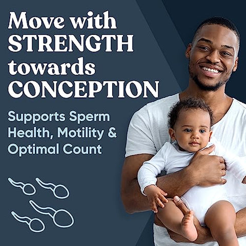 Eu Natural - Conception For Him – Suplemento de Fertilidade Masculina, Estimulante de Fertilidade Masculina | Marca: Conception For Him