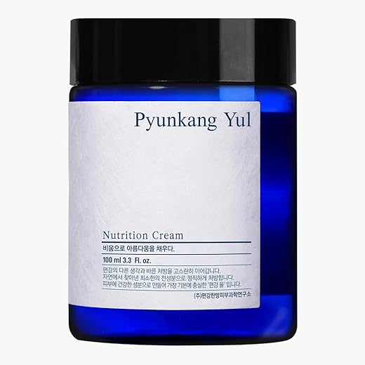 Pyunkang Yul - Creme Nutritivo PYUNKANG YUL – Cuidados com a Pele Coreana – Hidratante Facial para Peles Secas e Mistas – Ingredientes Naturais Saudáveis Manteiga de Karité, Macadâmia Profundamente – 50g