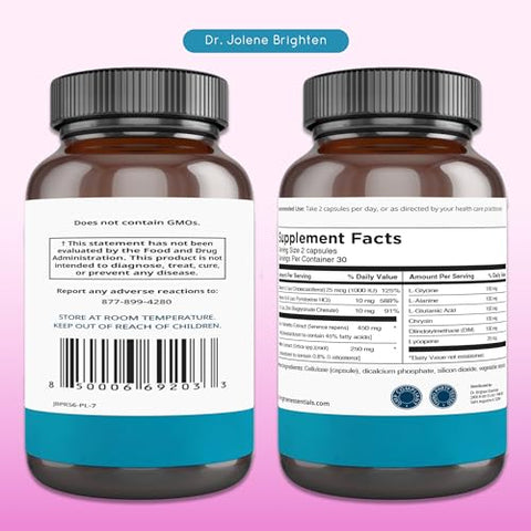 Saw Palmetto Plus – Suplemento Natural para Mulheres – Suporte para SOP, Prevenção de Queda de Cabelo, Acne e Pele Oleosa - Dr. Brighten