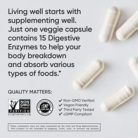 Digestive Enzymes with Probiotics Sports Research – Melhora a digestão e saúde intestinal