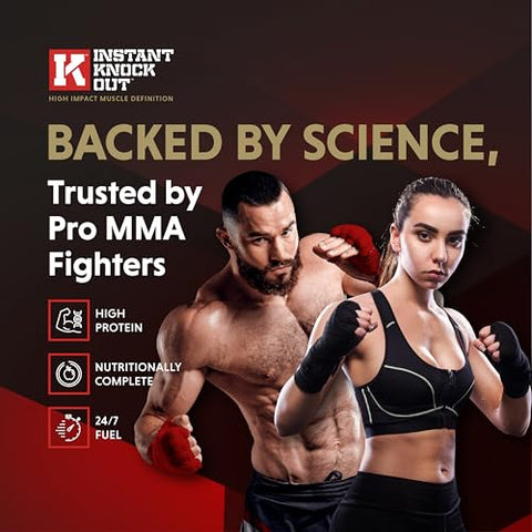 Roar Ambition - Instant Knockout Complete Shred – Shake Substituto de Refeição – Baunilha – Alto teor de Proteína, Enriquecido com Vitaminas, Nutricionalmente Completo – 14 Porções