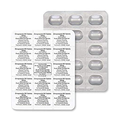 Omeprazol 20 mg, 42 Comprimidos – Redutor de Ácido de Liberação Retardada - GoodSense