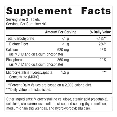Bone Builder – Suporte Avançado para os Ossos – 270 Comprimidos - Metagenics