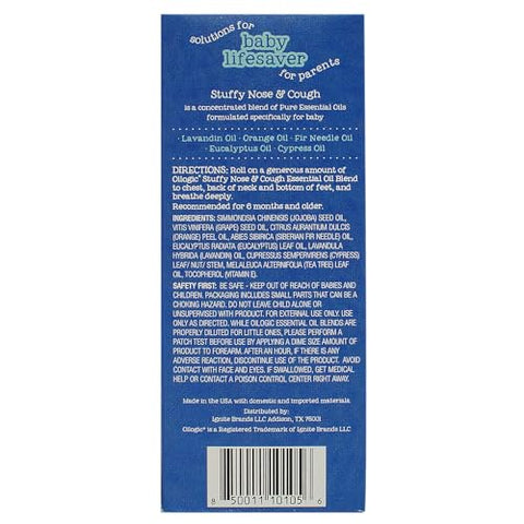 Essenciais para o Banho do Bebê – Nariz Entupido – 30ml - Oilogic
