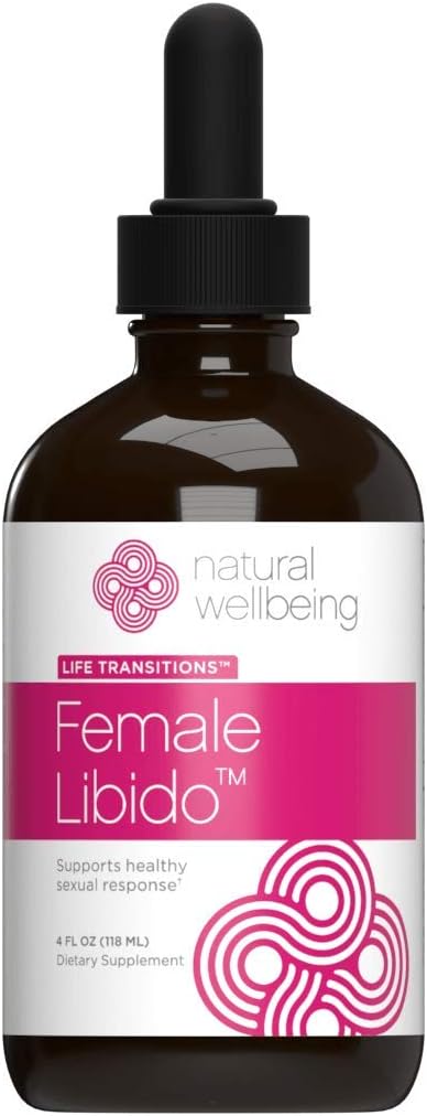 Libido Feminino Natural – Suplemento para Aumentar a Libido Feminina – 118 ml - Natural Wellbeing