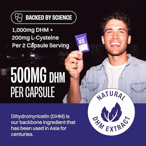 No Days Wasted - DHM Detox: Recuperação e Melhor Dia Seguinte – 5 Porções, Tomar à Noite para Resultados Incríveis