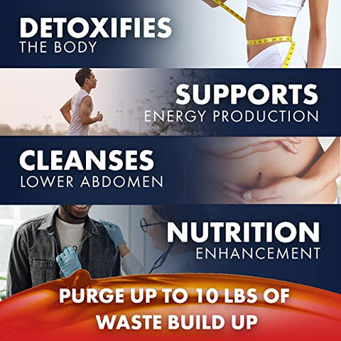 CelluWin - 15-Day Purge Rapid Colon Cleanse – Pílulas Naturais de Desintoxicação para Inchaço, Prisão de Ventre e Gases – Suporte para Mais Energia e Boa Gestão de Peso – Limpeza Corporal para Mulheres e Homens