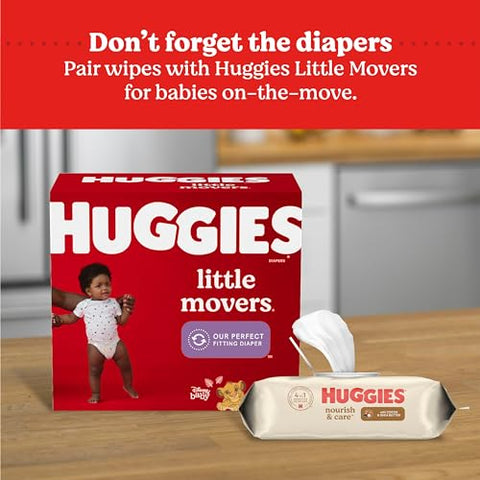 HUGGIES - Huggies Nourish: Fraldas Nutritivas para Bebês – 100% Conforto e Proteção
