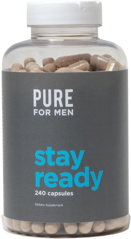 Original – Suplemento de Fibras para Limpeza e Regularidade Digestiva | Psyllium, Aloe Vera, Sementes de Chia e Linhaça | Fórmula Exclusiva | 240g - Pure for Men