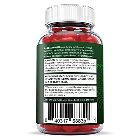 Justified Laboratories - ACV Gummies Extreme Formula 2000MG com Suco de Romã, Beterraba e Vitamina B12 – Saúde Keto – 60 Gomas