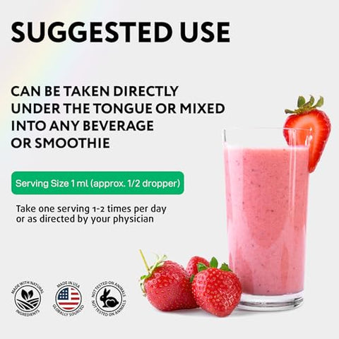 IQ BIOLOGY - Gotas de Mullein para os Pulmões – Mullein Leaf Nettle Leaf Extrato Orgânico Certificado pelo USDA – Limpeza dos Pulmões e Suporte Respiratório – Suporte Respiratório e Imunológico