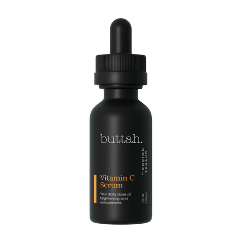 buttah. by Dorion Renaud - Buttah Skin Serum Vitamina C 30mL – Rosto – Vitamina E – Ácido Ferúlico – Chá Verde