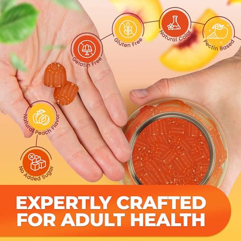 Natural BioScience - Gomas de Vitamina D3 K2 sem Açúcar – Gomas de Vitamina D3 5000 UI K2 MK7 80 mcg, Suplemento de Vitamina D K2 para Adultos, para Ossos, Imunidade, Coração, Humor, Sem Glúten, Não-OGM