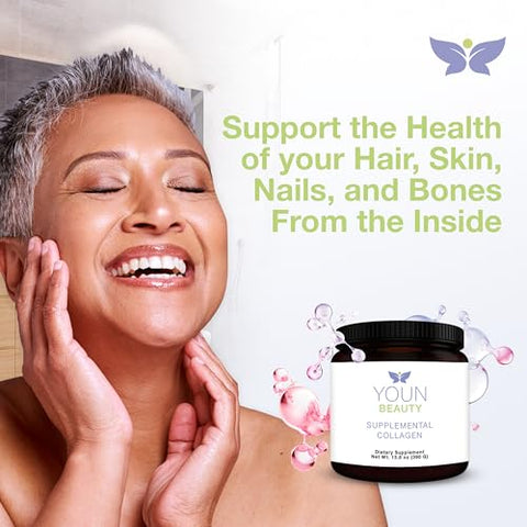 Collagen em Pó por Dr. Anthony Youn – 30 Porções (Sem Sabor) – Fortigel, Fortibone | Holistic Plastic Surgeon - YOUN Beauty