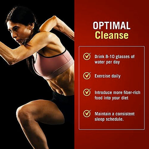 The Cleaner Detox: Fórmula Poderosa de Limpeza Interna Completa de 7 Dias para Mulheres, Suporte à Saúde Digestiva, 52 Cápsulas Vegetarianas - Century Systems